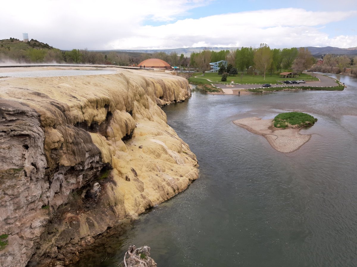 Serene Riverbank Springtime Vista Scene.jpg