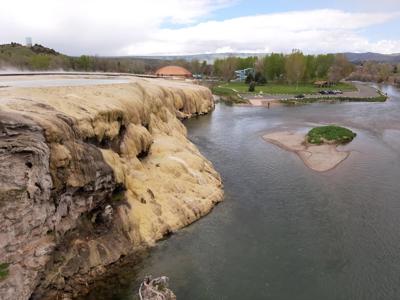 Serene Riverbank Springtime Vista Scene.jpg