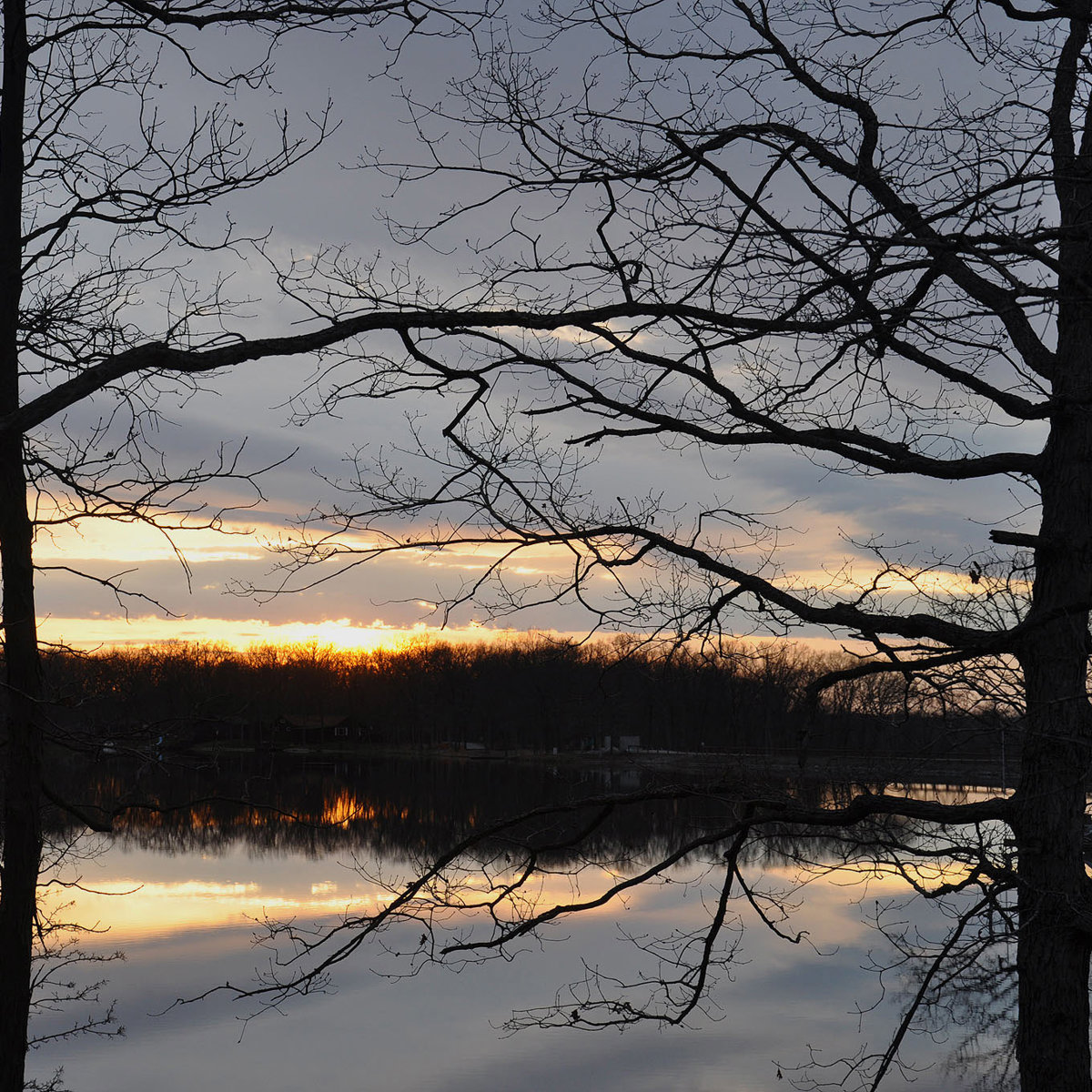 Abstract Colorful Mirror-like Lakeside Landscape Reflection Moment.jpg