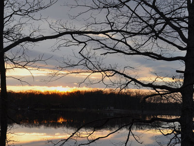 Abstract Colorful Mirror-like Lakeside Landscape Reflection Moment.jpg