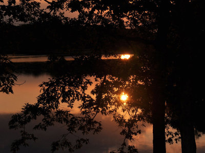 Vibrant Abstract Tranquil Lake Colors Scene.jpg