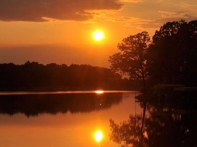Vibrant Twilight Pristine Lake Reflection Moment.jpg
